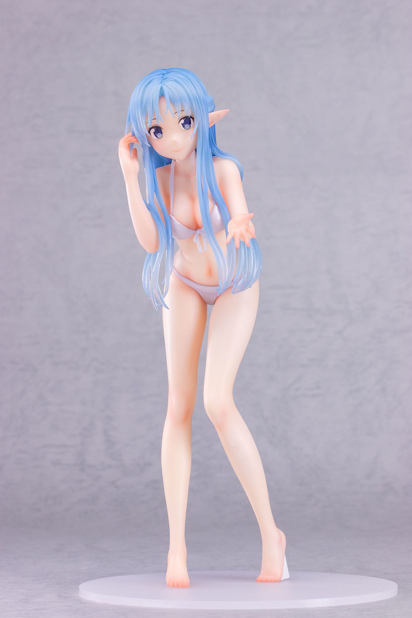 Asuna (Clear Hair Color, Swimsuit), Sword Art Online, B'full, Pre-Painted, 1/7